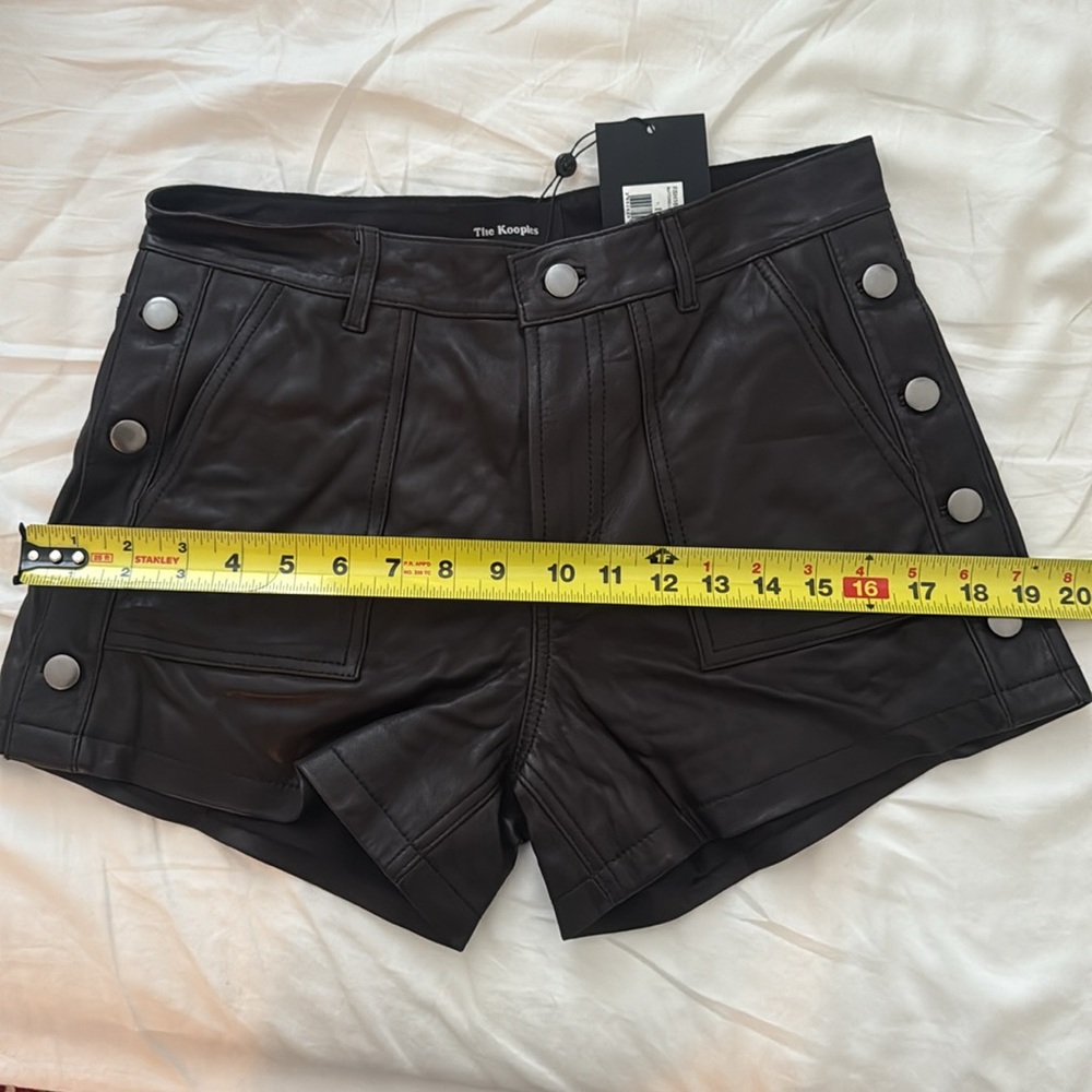 The Kooples leather shorts - Picture 9 of 9